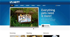 Desktop Screenshot of lilmuttpetresort.com